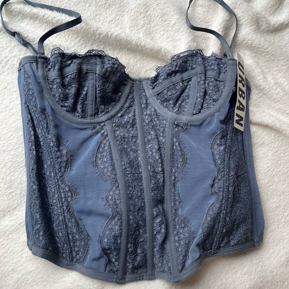 NWT Urban Outfitters Corset Top - Picture 1 of 2